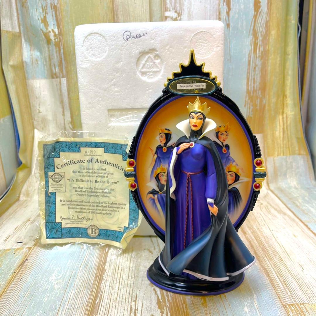 限定品★白雪姫  White 女王 魔女 Evil Queen プレート