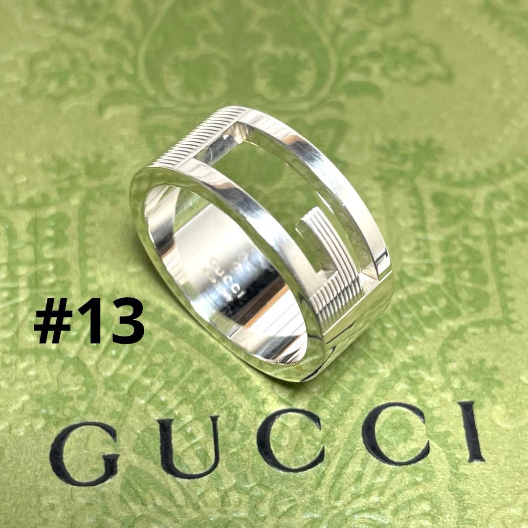 GUCCIグッチ ブランデッドGリング 13号 メンズ/レディース