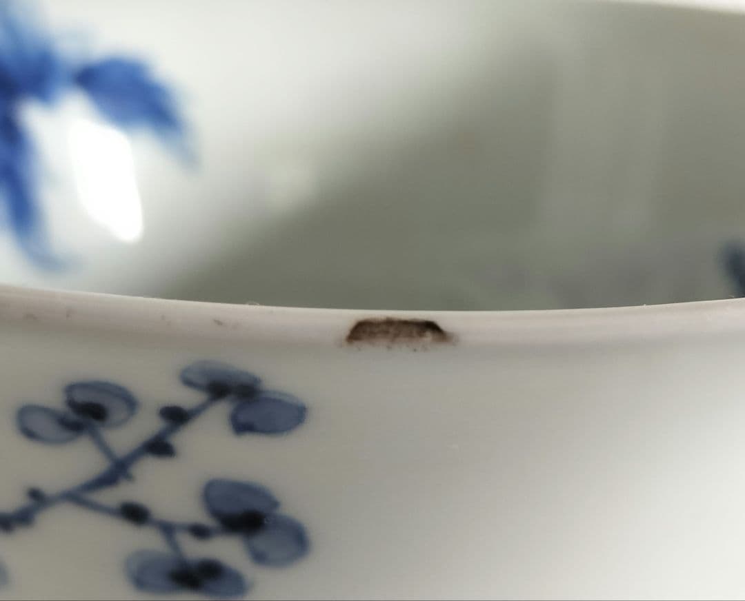 染付　どんぶり