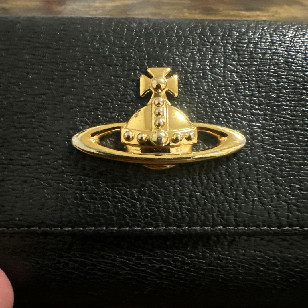 Vivienne Westwood 黒 三つ折り財布