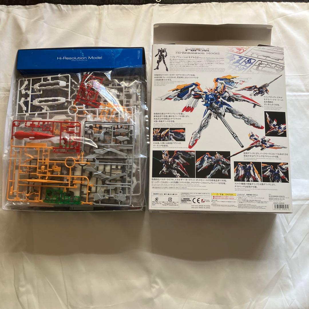 ハイレゾリューションモデルウイングガンダムEW&ウイングガンダムゼロEW