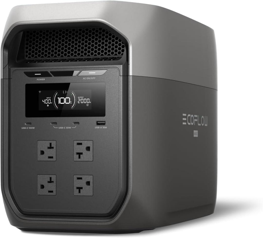 EcoFlow ポータブル電源 DELTA 3 Max 2048Wh大容量