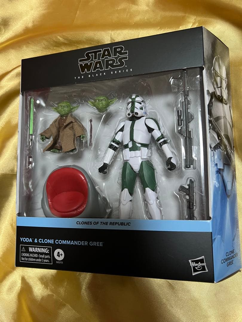 スターウォーズ 6インチ ブラックシリーズ ヨーダ＆コマンダー グリー