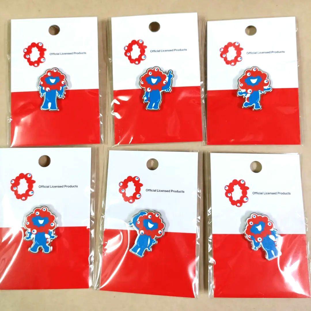 ミャクミャク　ピンバッジ 6個セット　関西万博　EXPO2025 新品