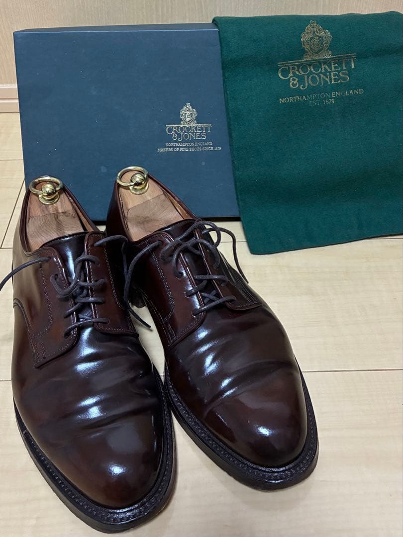 靴 CROCKETT&JONES CORDOVAN GRASMERE 7EE