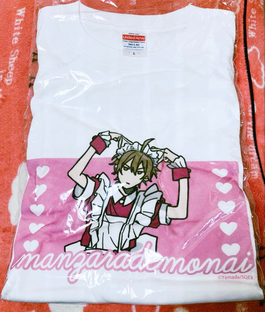 ヤマダ 鈴木さん春夏秋冬系男子 春村和也 メイド 文化祭ver. ロングTシャツ