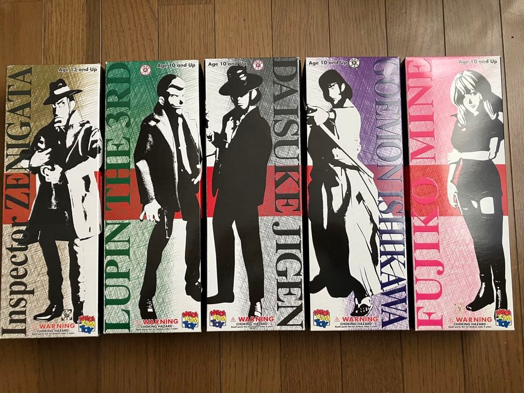 メディコムトイルパン三世 スタイリッシュコレクション5体セット+α