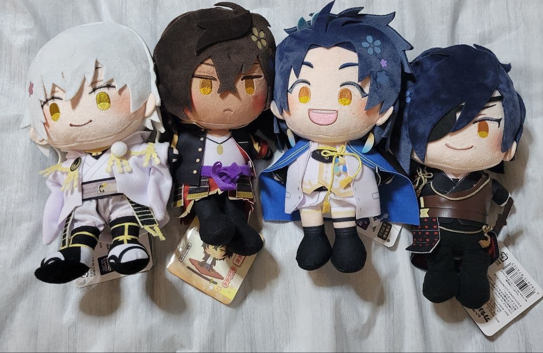 刀剣乱舞 わんぱく ぬいぐるみ 鶴丸国永 大倶利伽羅 他 まとめ売り