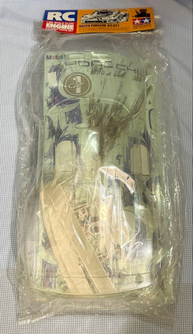 タミヤ★ポルシェ／PORSCHE 911 GT1 エンジンRCスペアボディ1/8