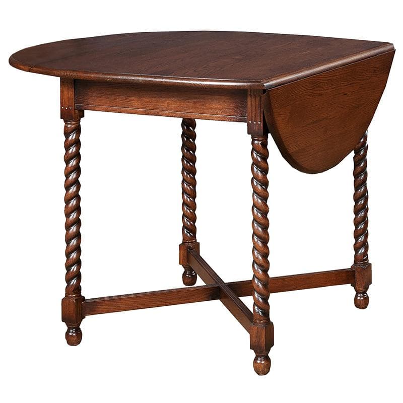 ダイニングテーブル 英国調　クラシック家具 伸長式　バタフライテーブル