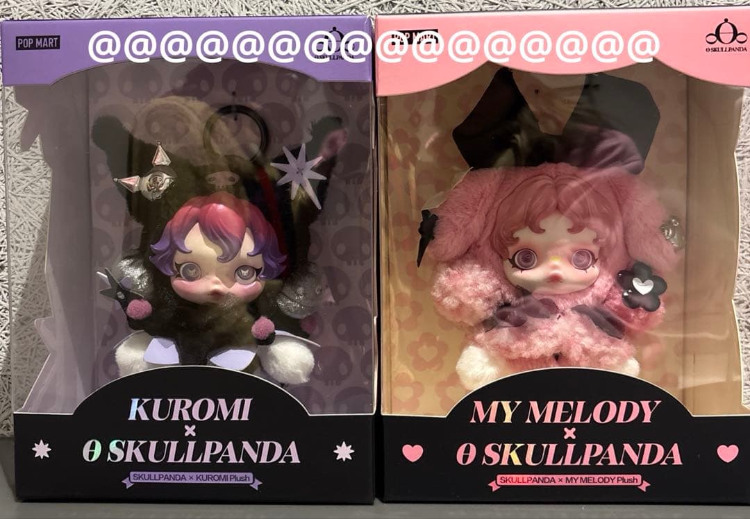 POPMART スカルパンダ　マイメロディ　クロミ　コラボ　2点セット