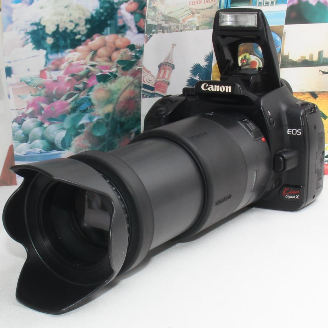 ❤️新品カメラバッグ付き❤️Canon EOS kiss X 超望遠レンズ❤️