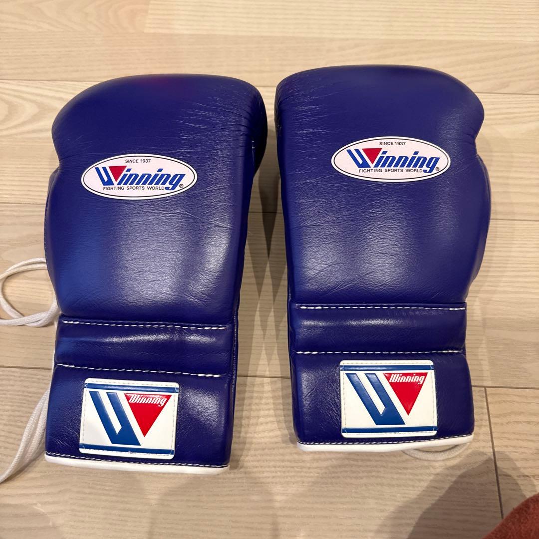 井上尚弥　使用色　ウイニング　ボクシング　グローブ　14オンス　パープル