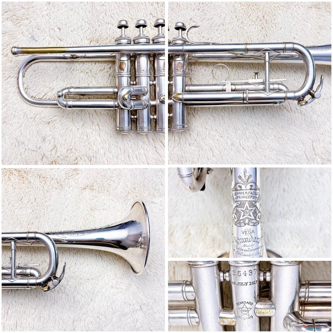 VEGA ベガ トランペット B♭ マウスピース付き