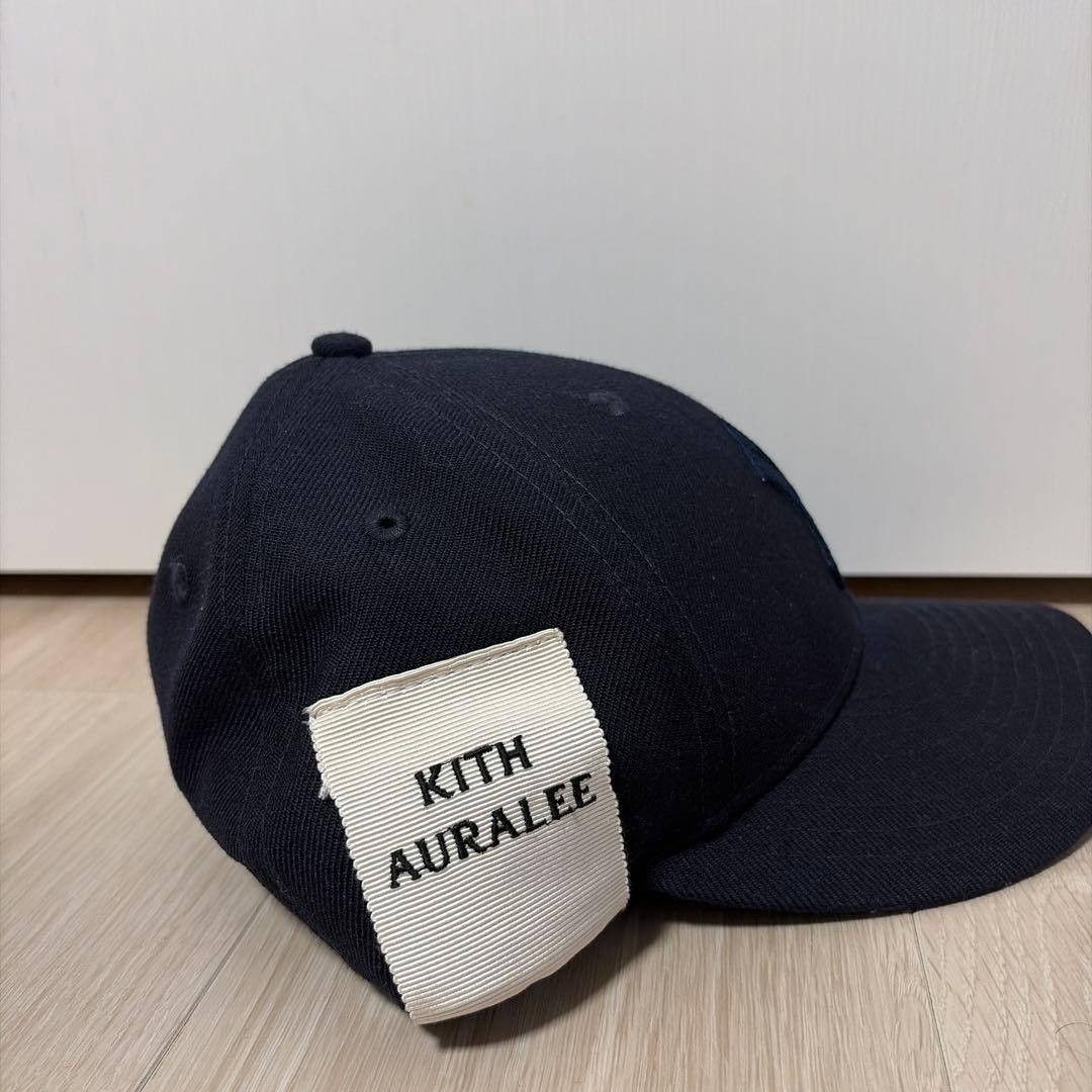 KITH AURALEE ニューヨーク・ヤンキース キャップ ネイビー