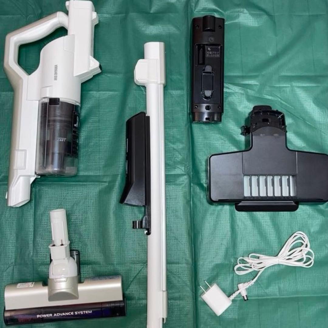 アイリスオーヤマ　充電式サイクロンスティッククリーナー SCD-120P-W