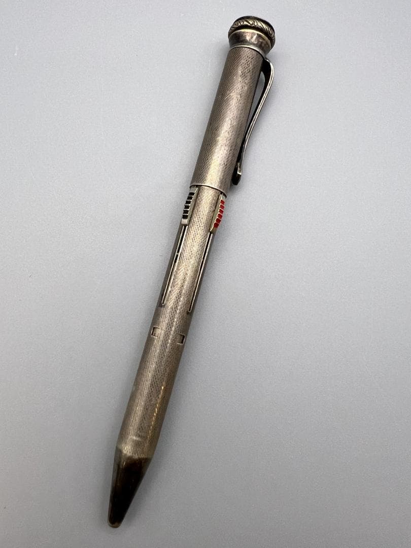 1940年代　NORMA PATENT　銀製　マルチペンシル ４色　重量約28g