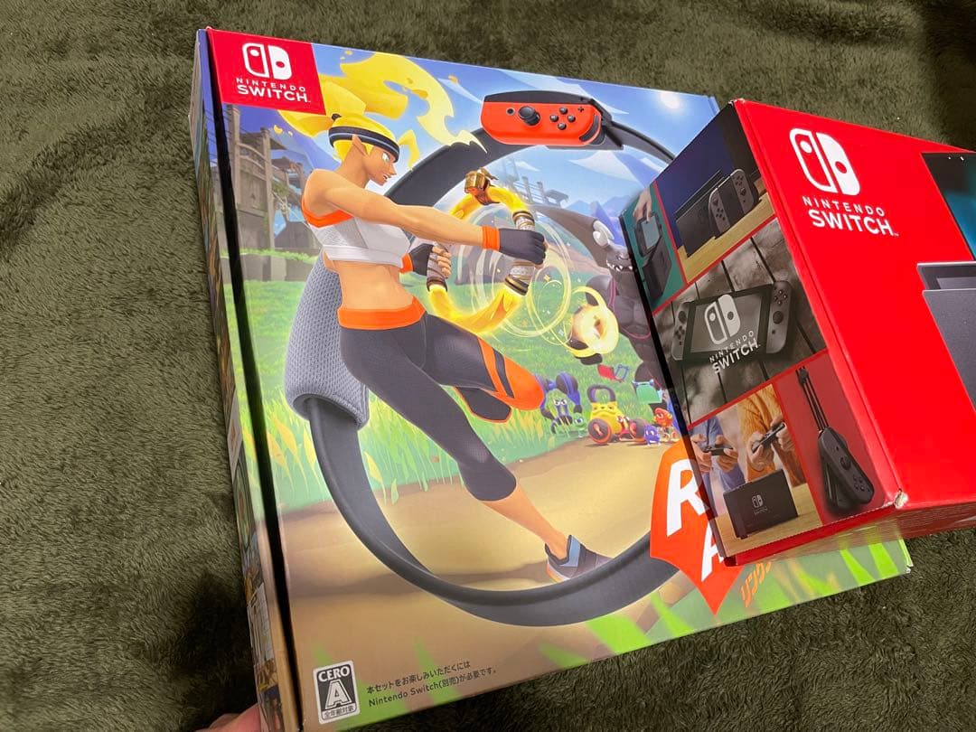Nintendo Switch + リングフィットアドベンチャー + 専用ケース