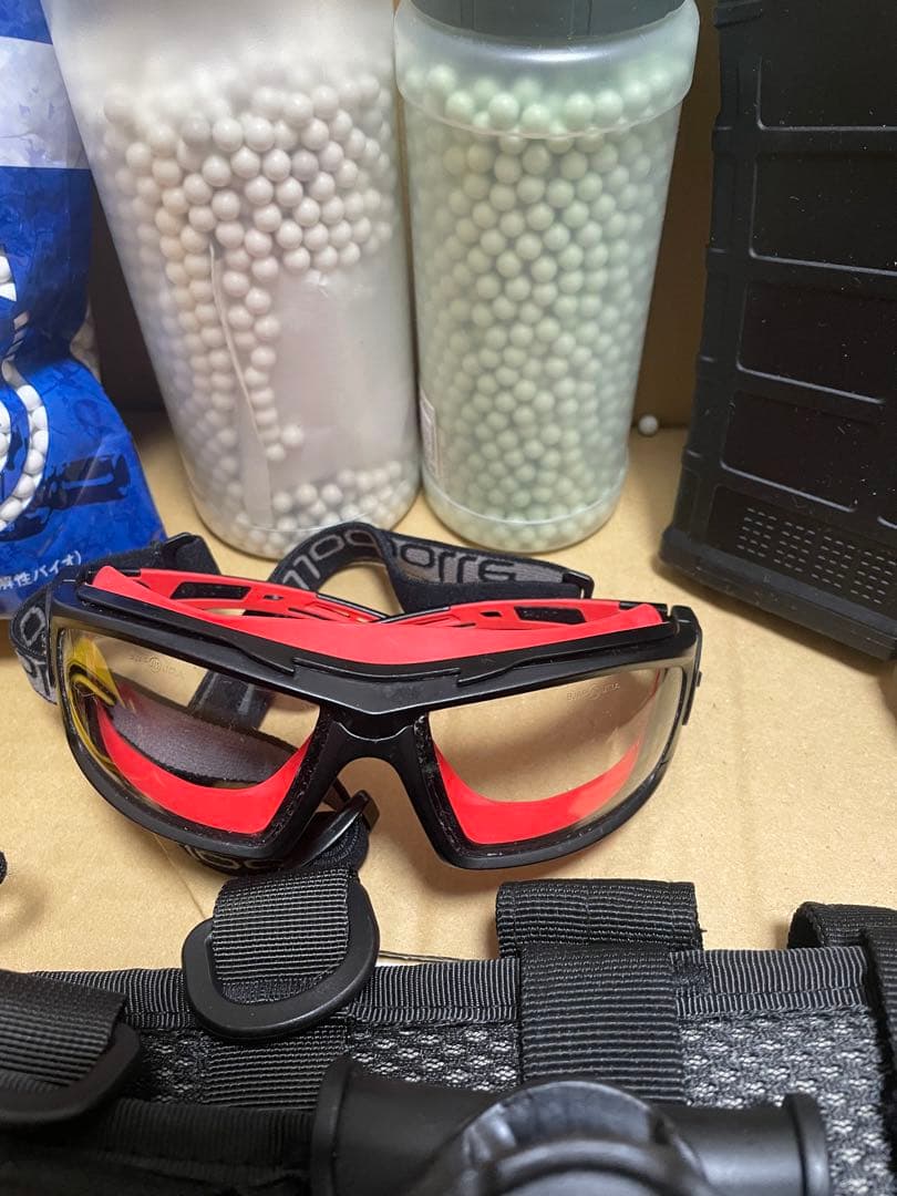 【1日限定】サバゲー引退品まとめ売りマガジン ゴーグル ベルトホルスター装備一式