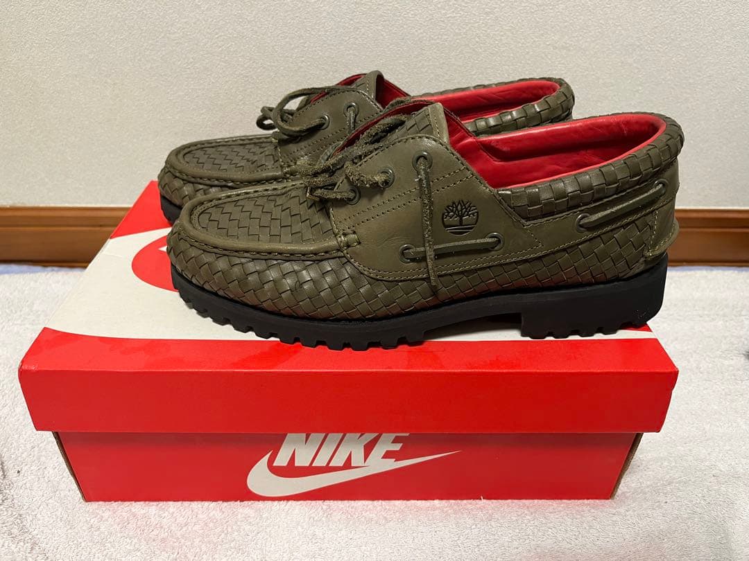 Supreme × Timberland デッキシューズ