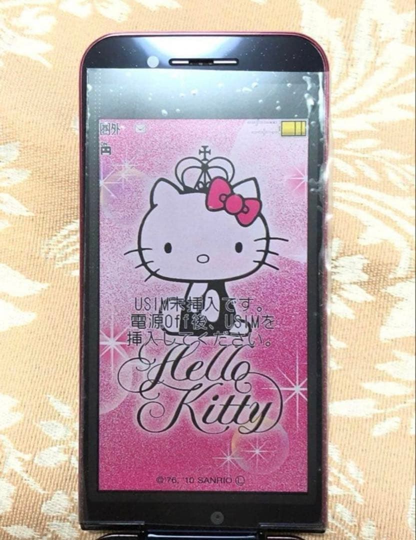 SoftBank＊ハローキティ携帯＊942SH KT ロゼ.ノワール