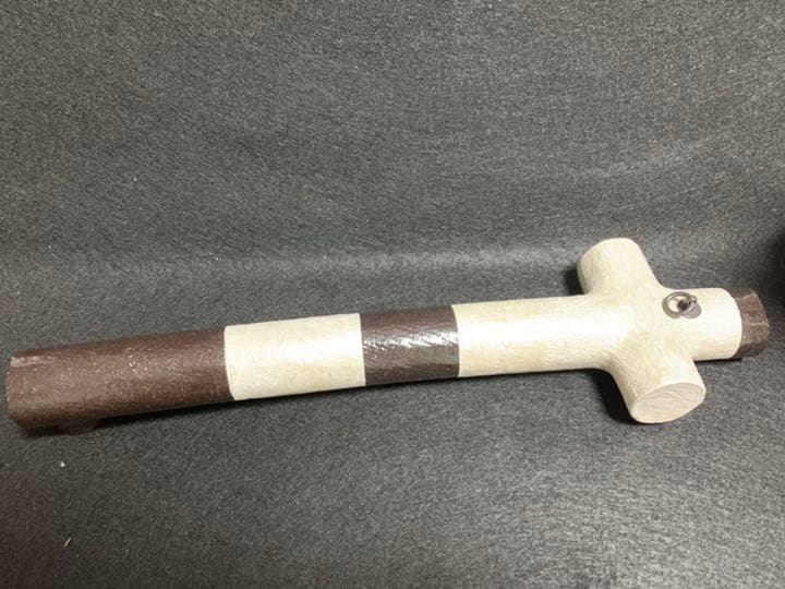 波多野正典　「流木」掛花入　工房 燄