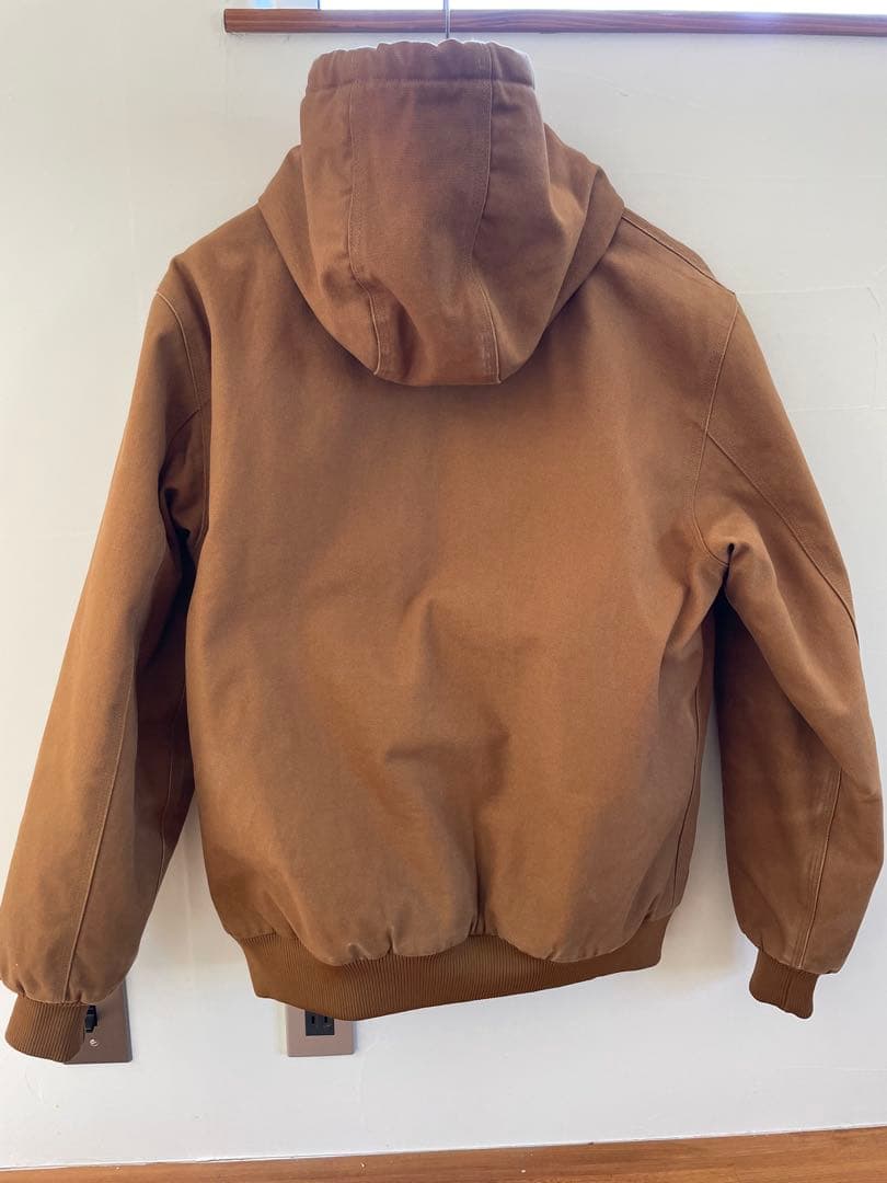 Carhartt wipアクティブジャケット ダックジャケット　ブラウン