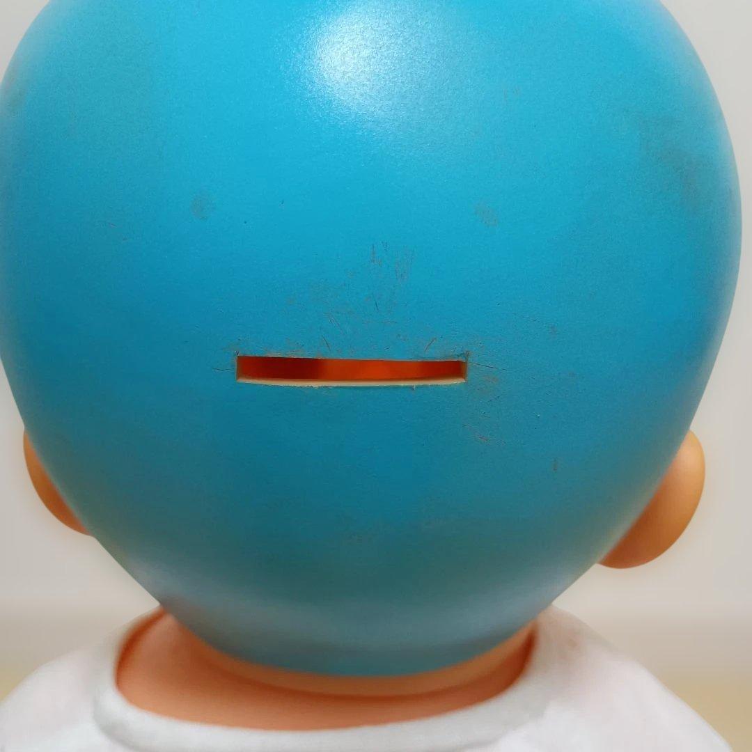 一休さん　ソフビフィギュア貯金箱　当時物希少　顔手足可動　昭和レトロ