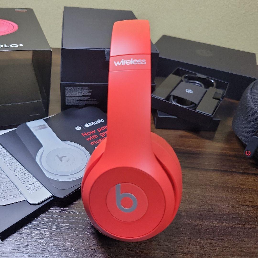 SOLO3 WIRELESS RED ほぼ未使用