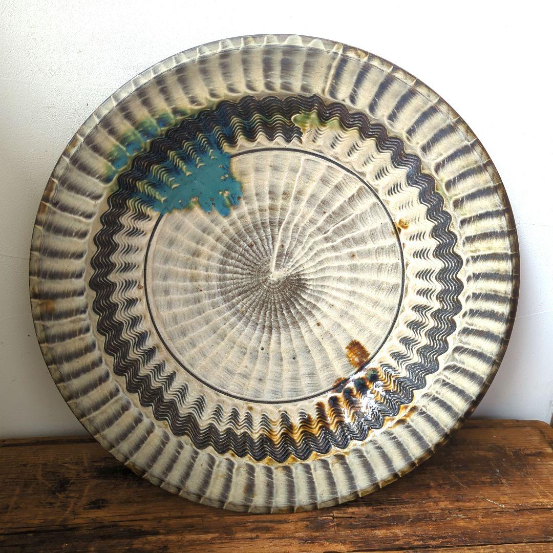 【民藝】小石原焼 大皿 40センチ【柳宗悦】【民芸】