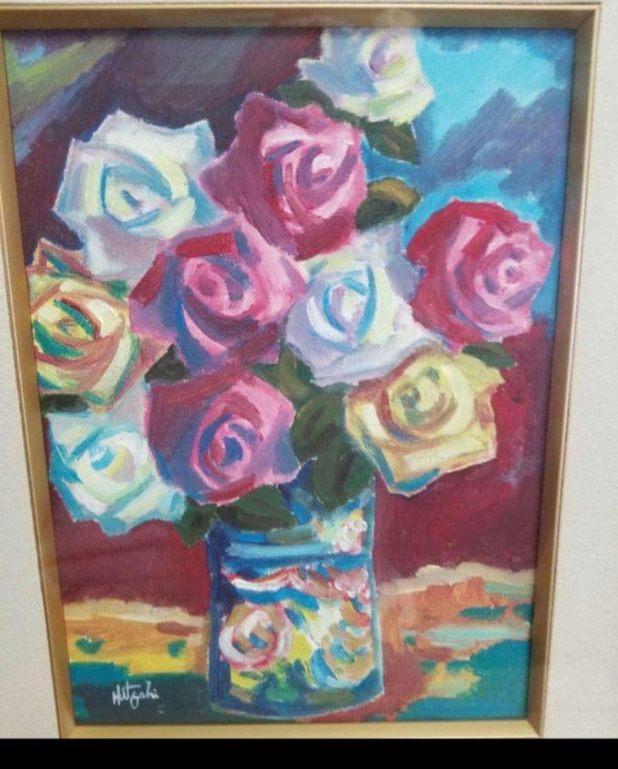 村松均 油彩です