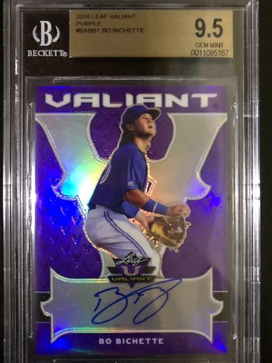 MLBカード　bo bichette auto
