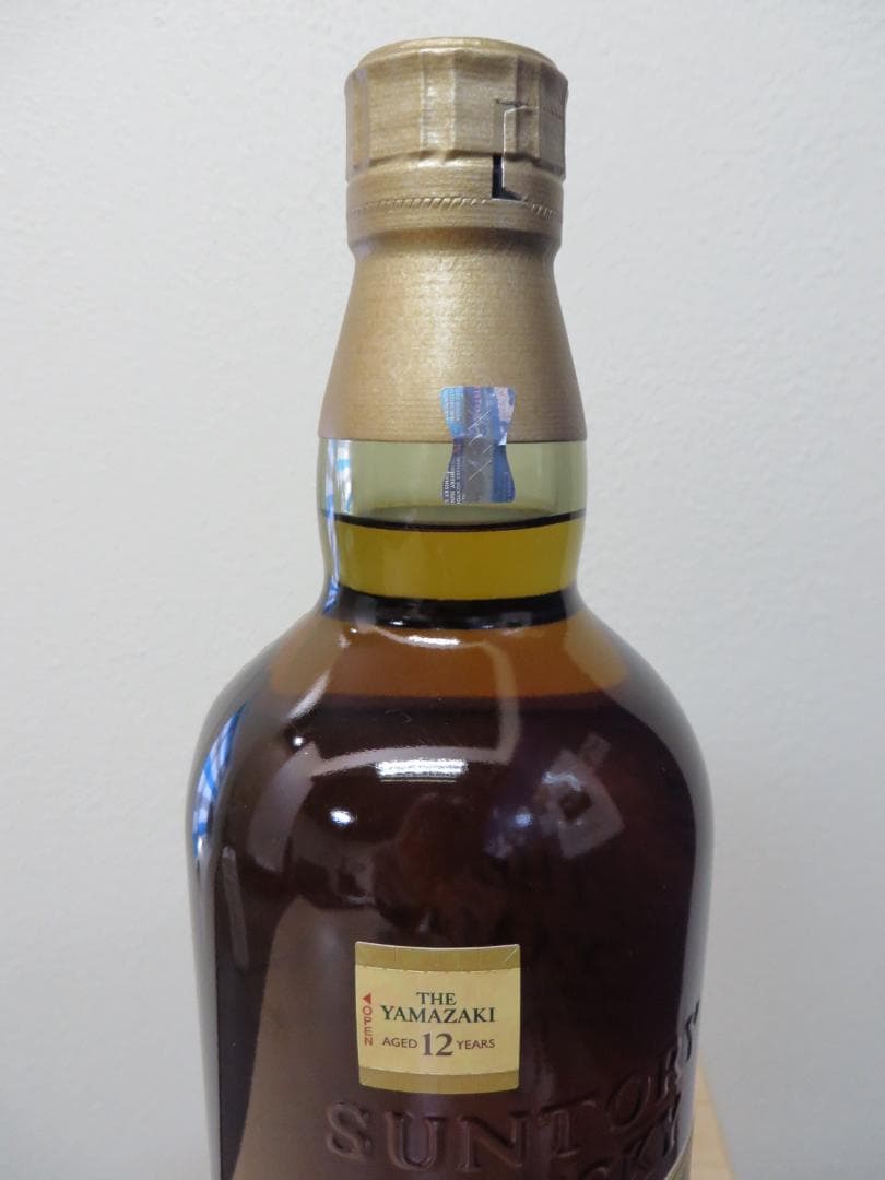 サントリー ウイスキー山崎12年　700ml　未開栓