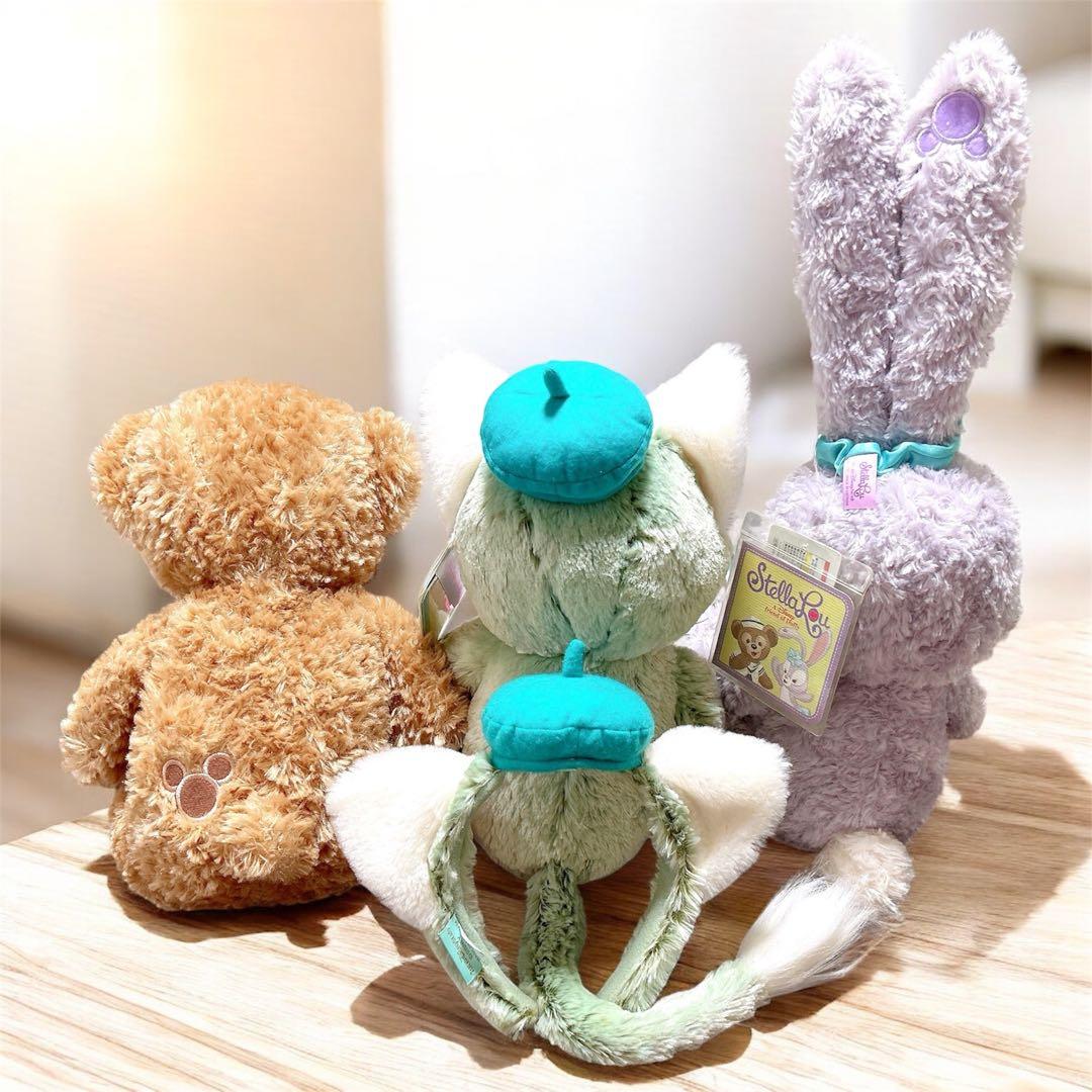 ダッフィー ジェラトーニ ステラ・ルー カチューシャ(ジェラトーニ) ４点セット