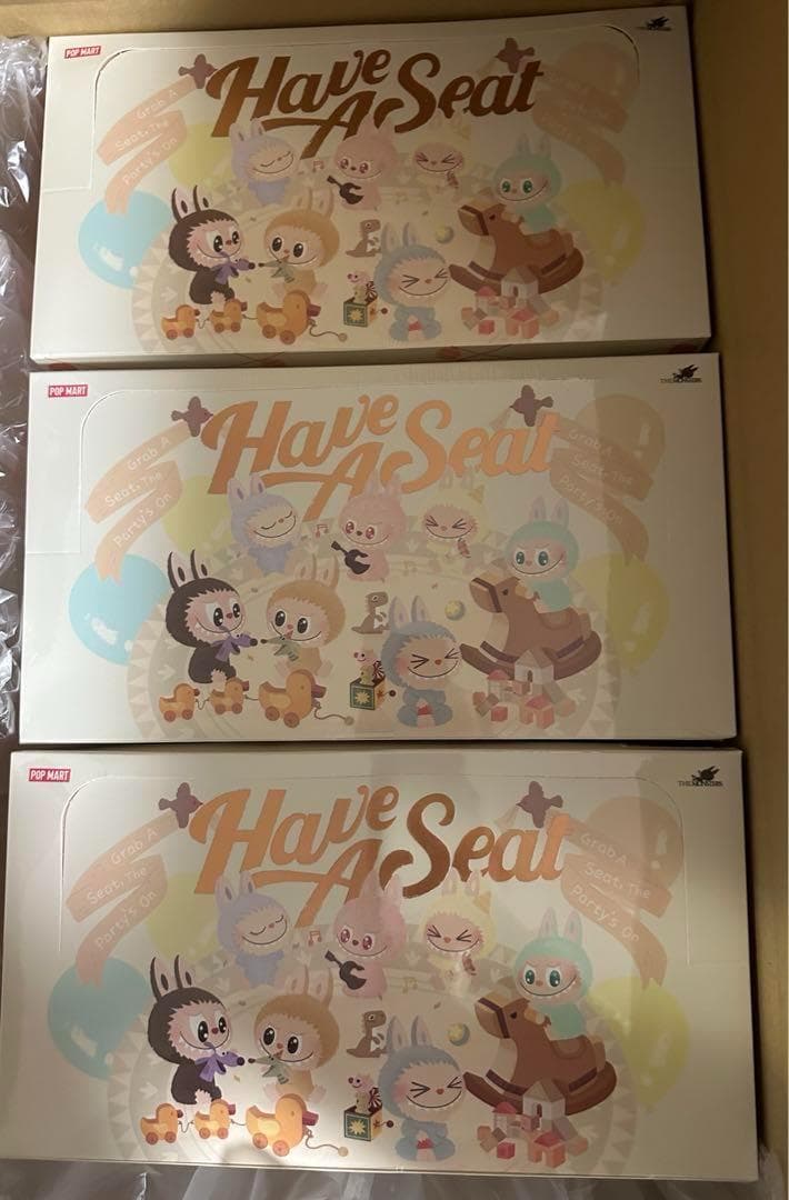 THE MONSTERS LABUBUHave a seat 3アソートボックス