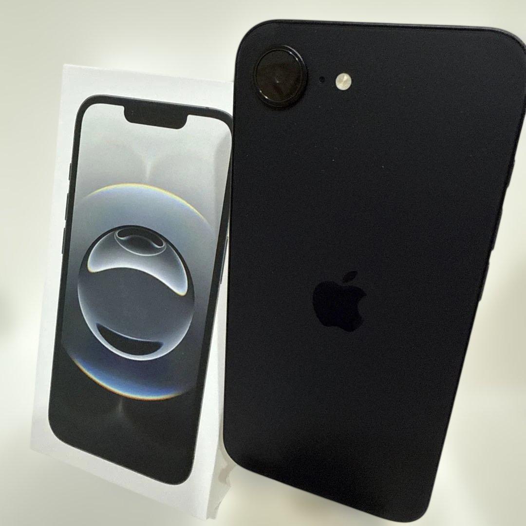 【新品未使用BT100%】Apple iPhone16e 128GB ブラック