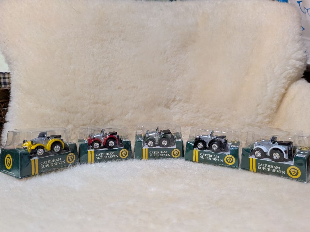 CATERHAM SUPER SEVEN チョロQ　フルカラー 5台セット