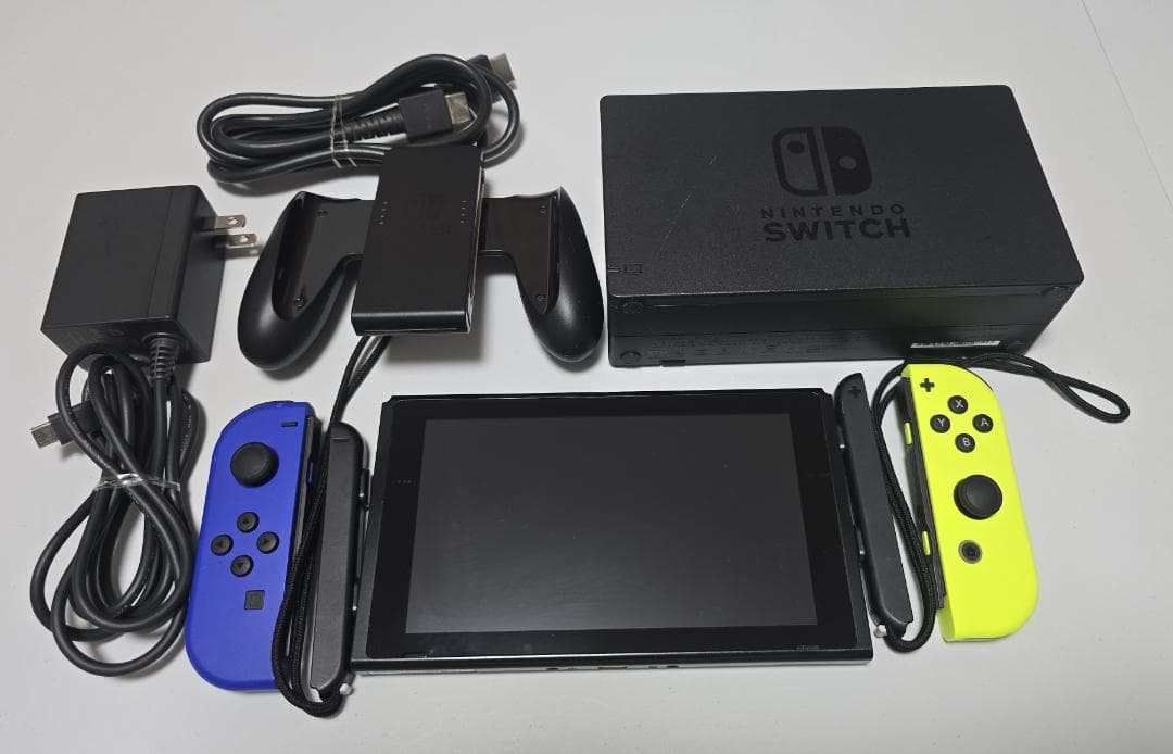 Nintendo Switch 本体 青・黄 Joy-Con付き