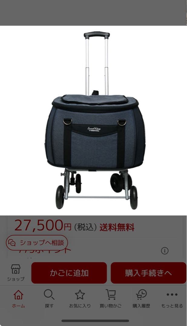 美品　スィートハート　ペットカート　ペットバギー　ペットリュック