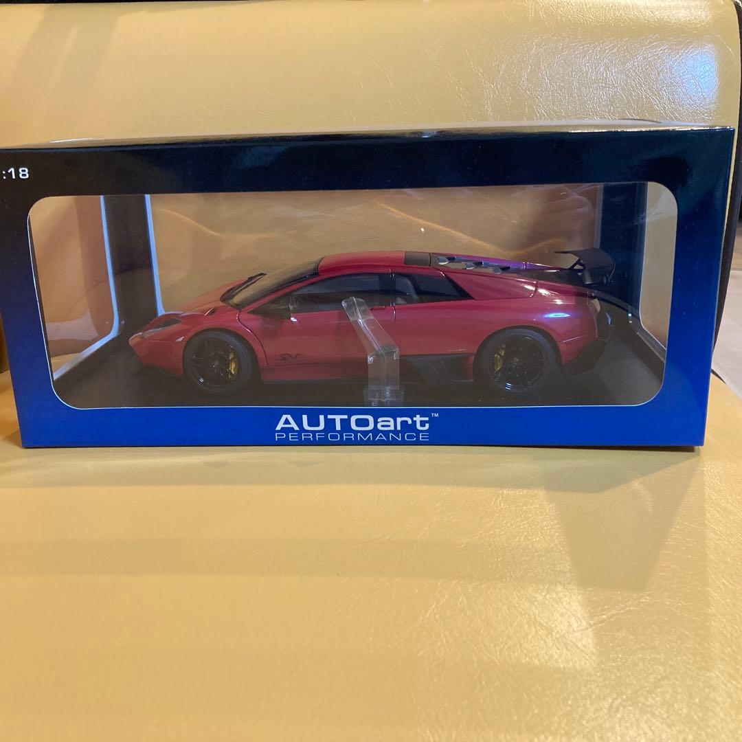 レア！オートアート 1/18 ランボルギーニ ムルシエラゴ LP670-4 SV