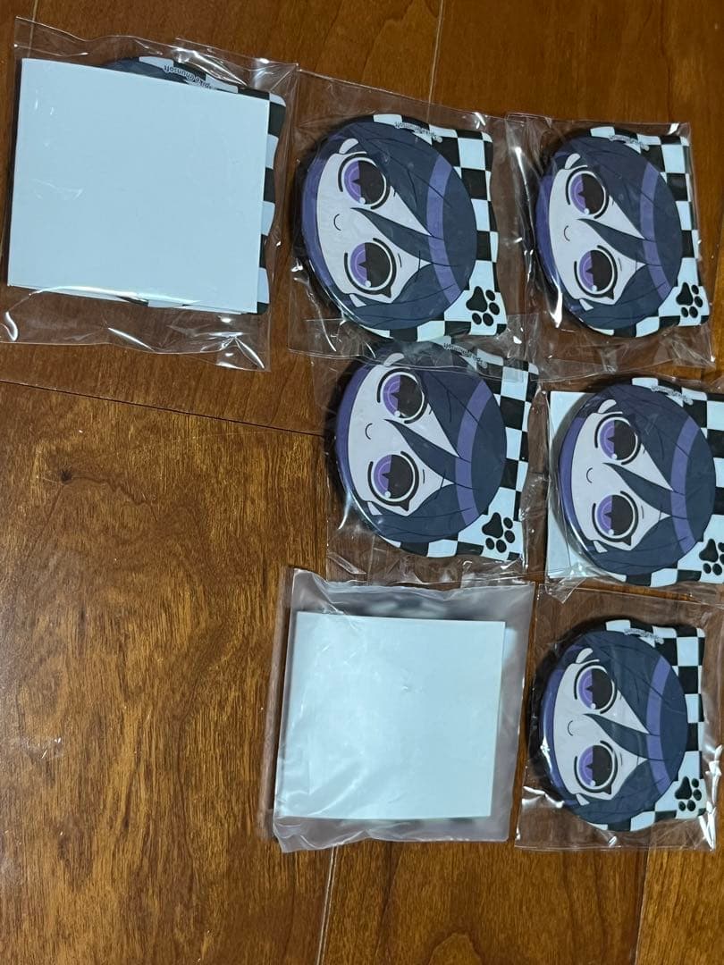 ダンガンロンパ  王馬　けもみみ缶バッジ