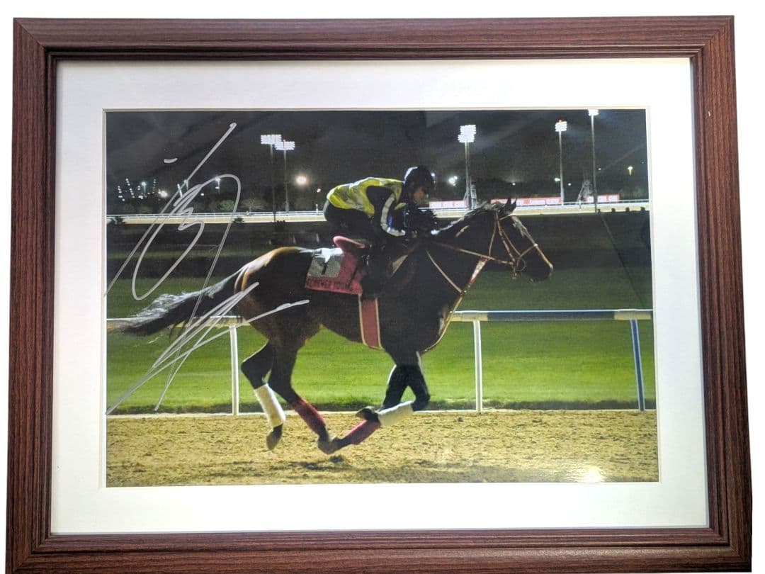 い*う様 【世界唯一】年度代表馬選出記念フォーエバーヤング坂井瑠星騎手直筆サイン