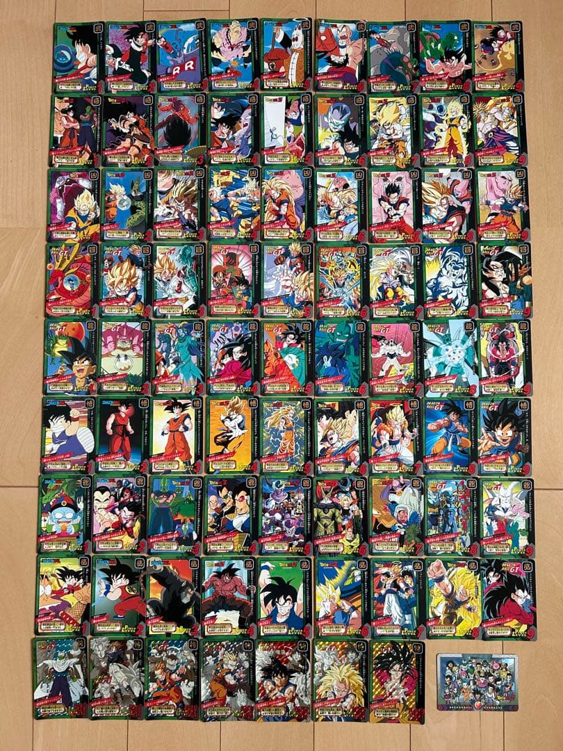 【レア】ドラゴンボール カードダス 80枚 まとめ売り（セミコンプ）