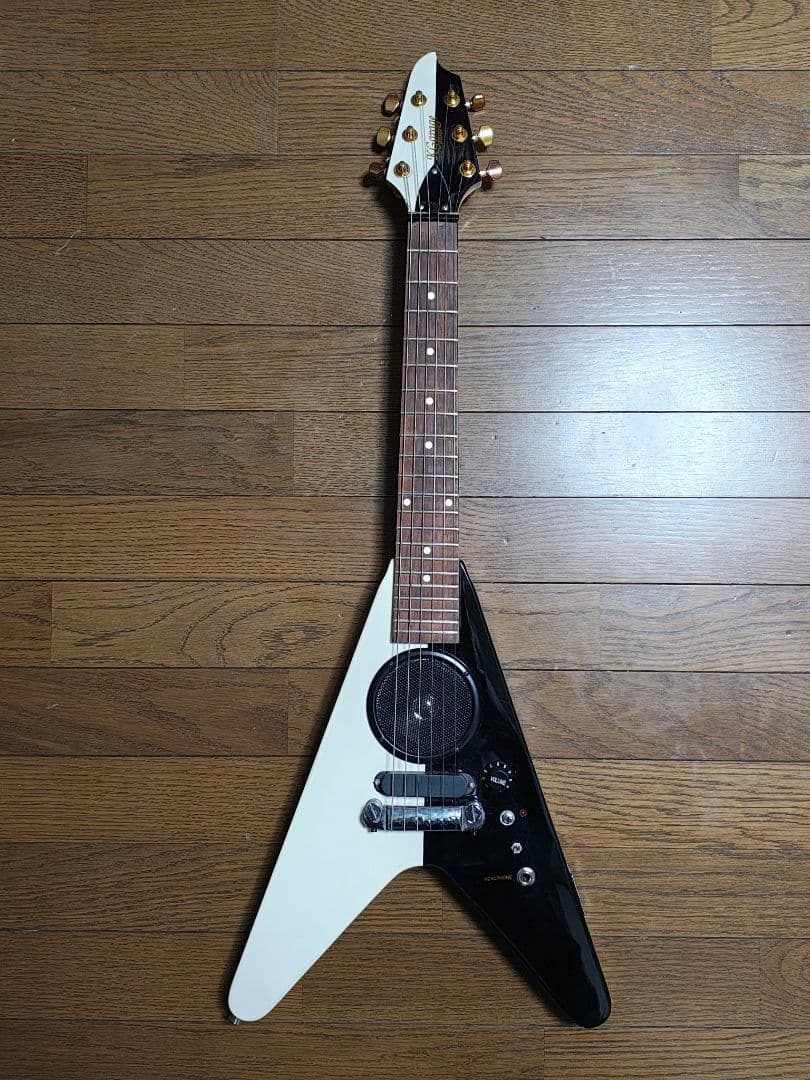K-GARAGE スピーカー付ミニエレキギター FVタイプ SFV-180