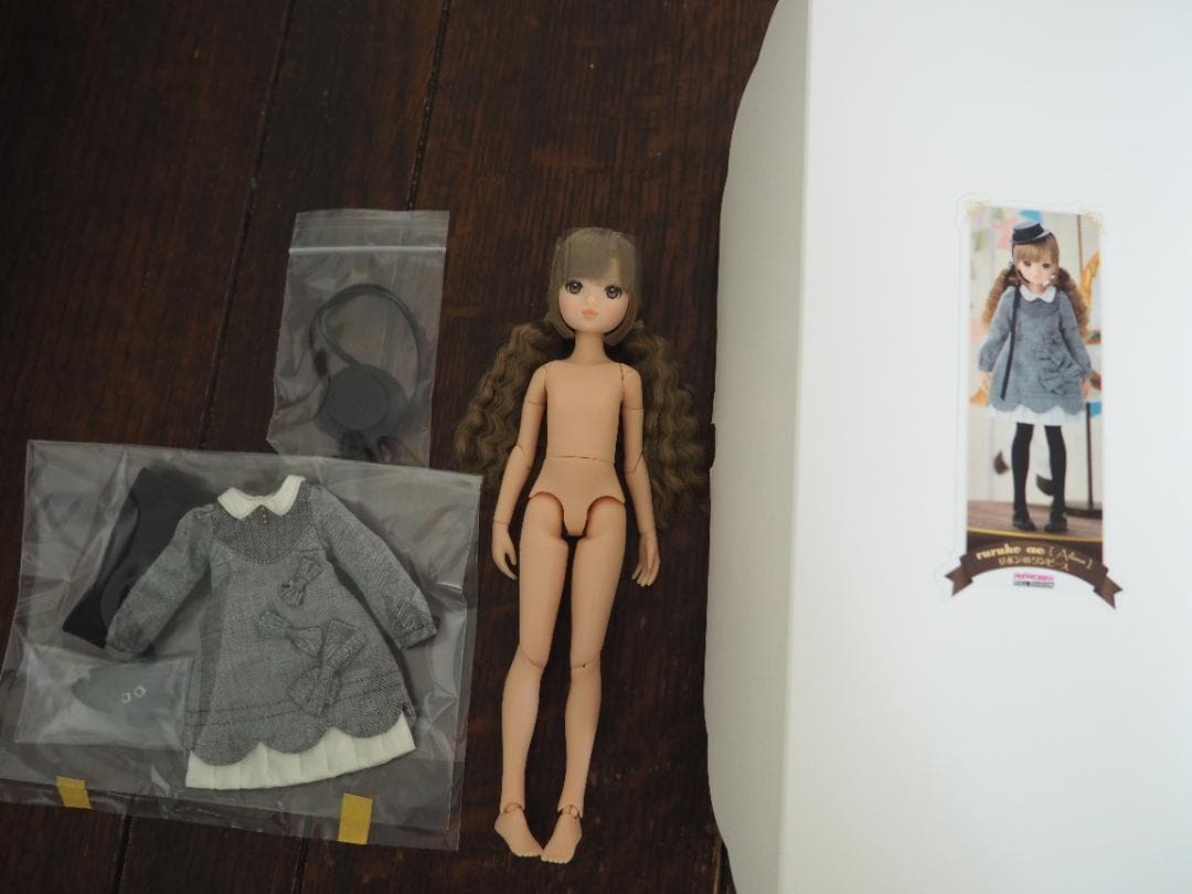 ペットワークス・ruruko・リボンのワンピース・元箱あり中古美品・ルルコ