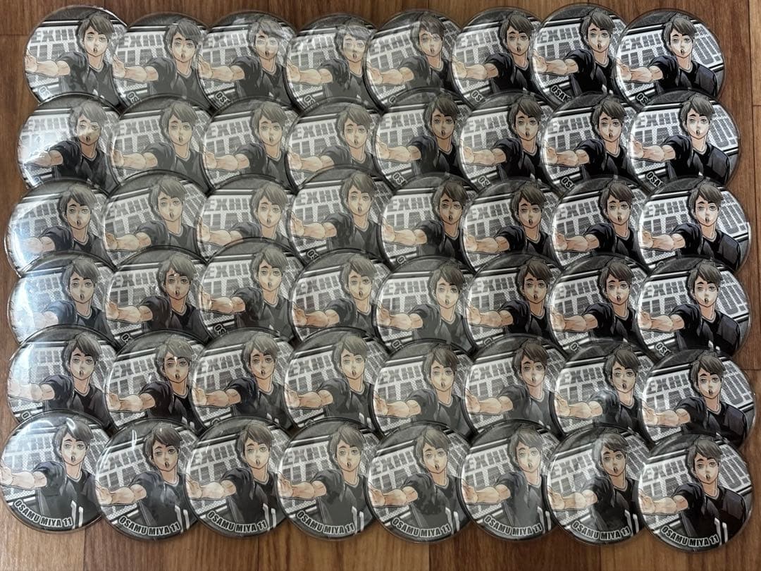 ハイキュー展 宮治 コレクション缶バッジ コレ缶 8弾 48個セット