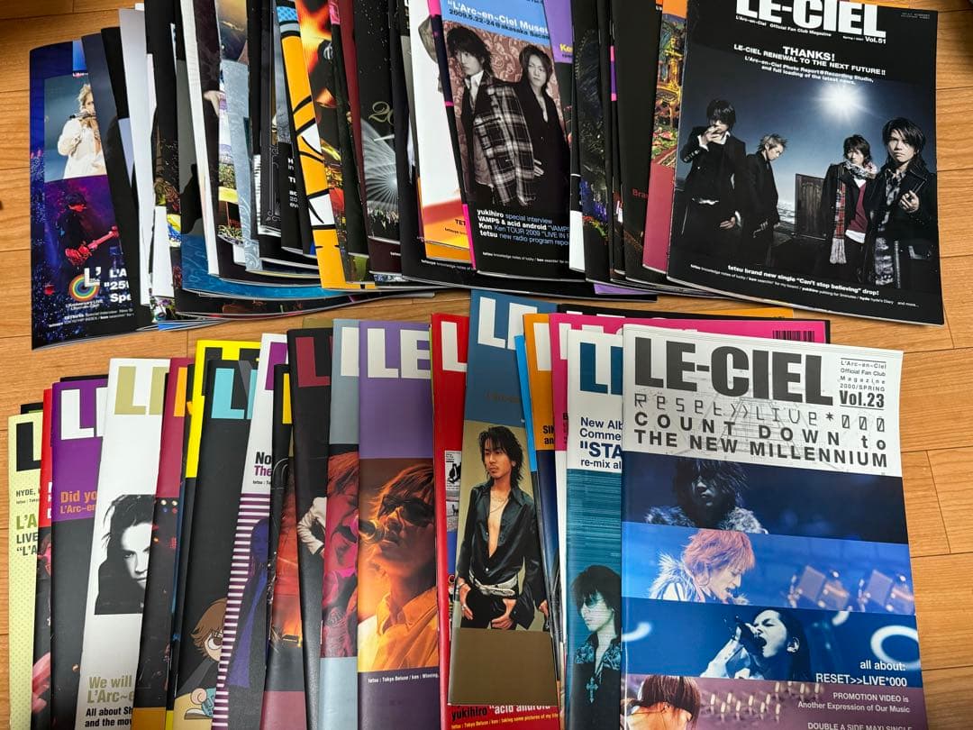 L'Arc-en-Ciel ラルク　FC会報vol.12〜92 継続特典