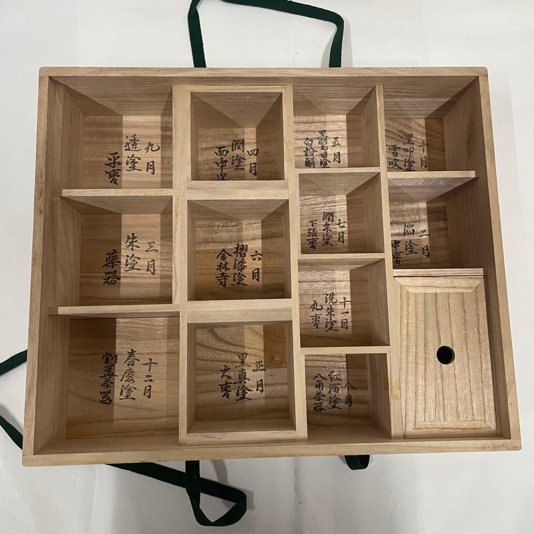 レア 井伊宗観好 十二月茶器 月次茶器 塗師 峰春 棗 骨董 漆器 アンティーク