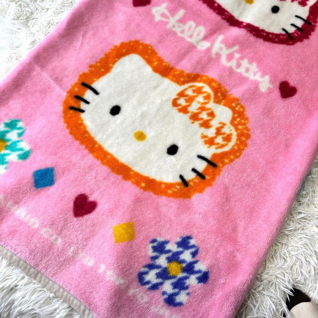 平成レトロ✨️ ハローキティ かいまき カオハナ 毛布 スリーパー 希少 レア