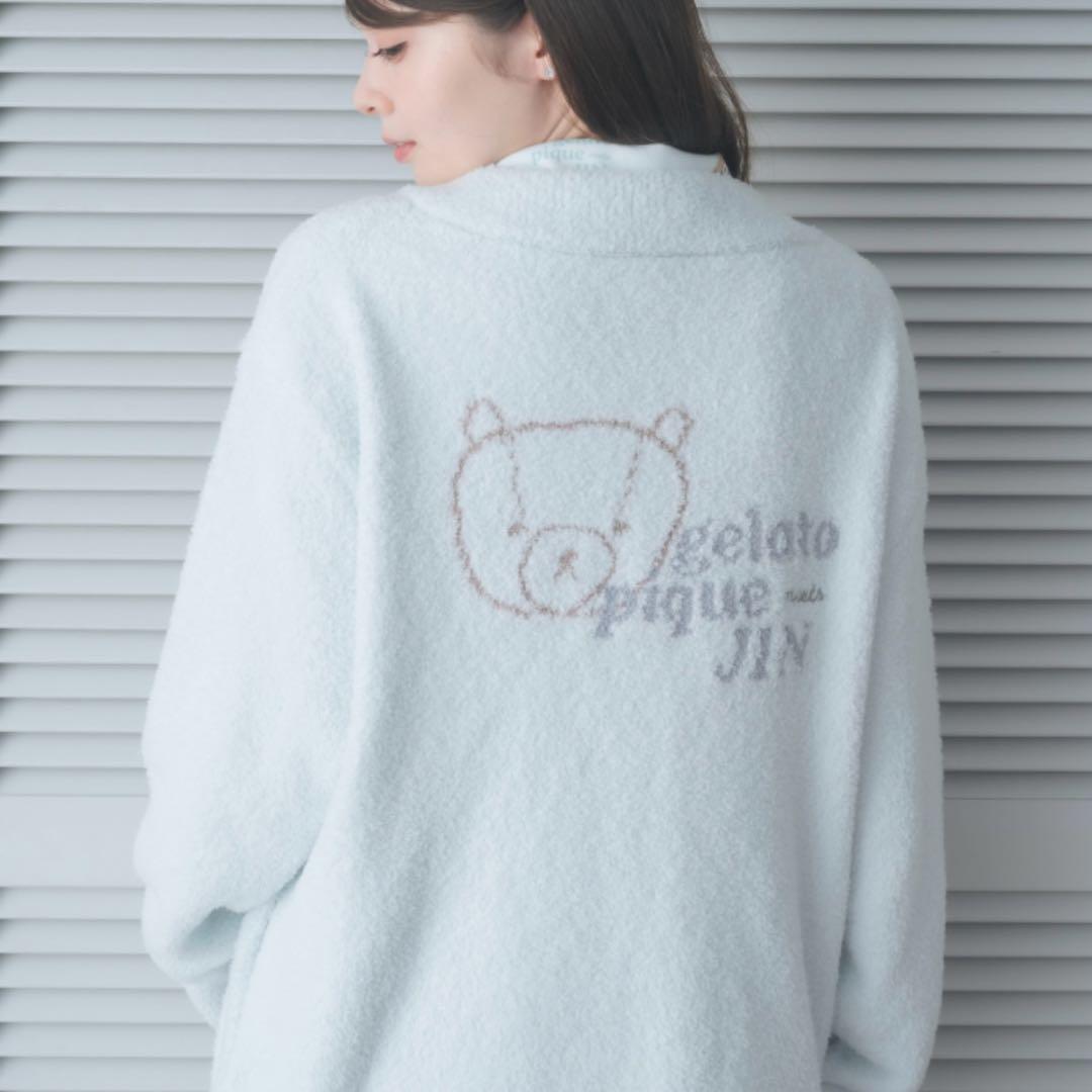 BTS JIN ジェラートピケ カーディガン(MINT)